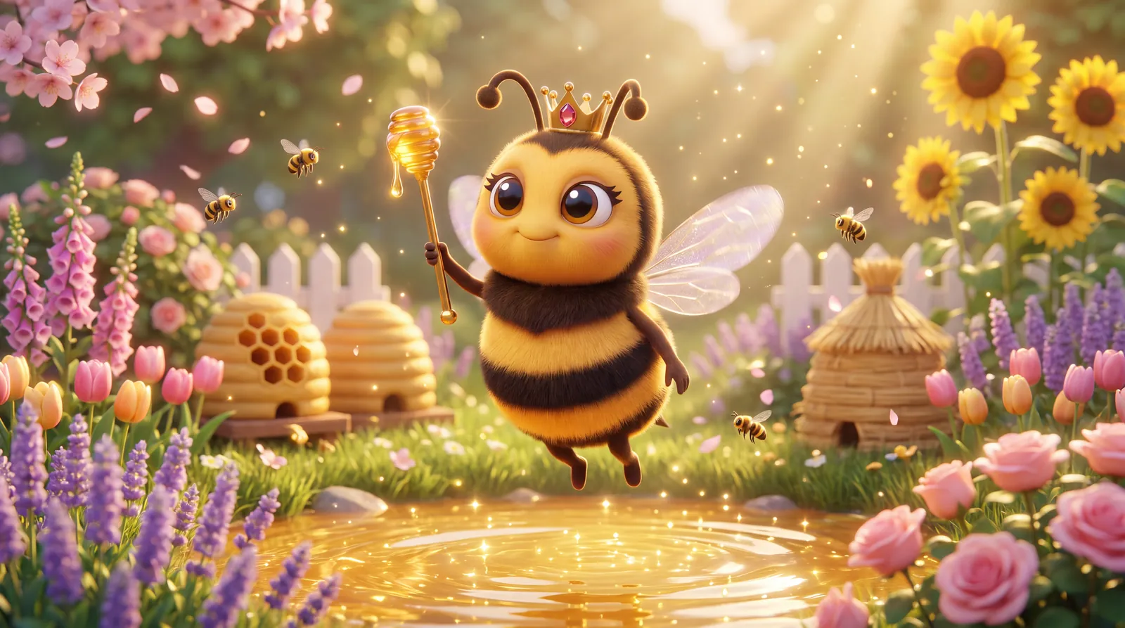 The Bee Queen in Seedling