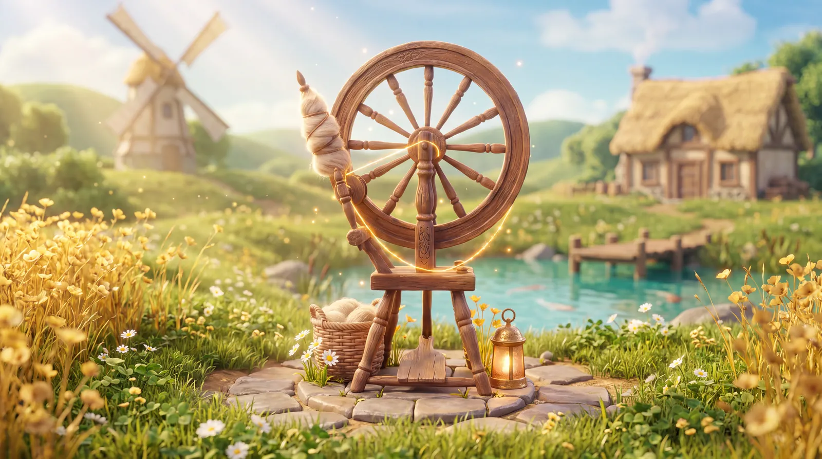 Spinning Wheel in Sprout